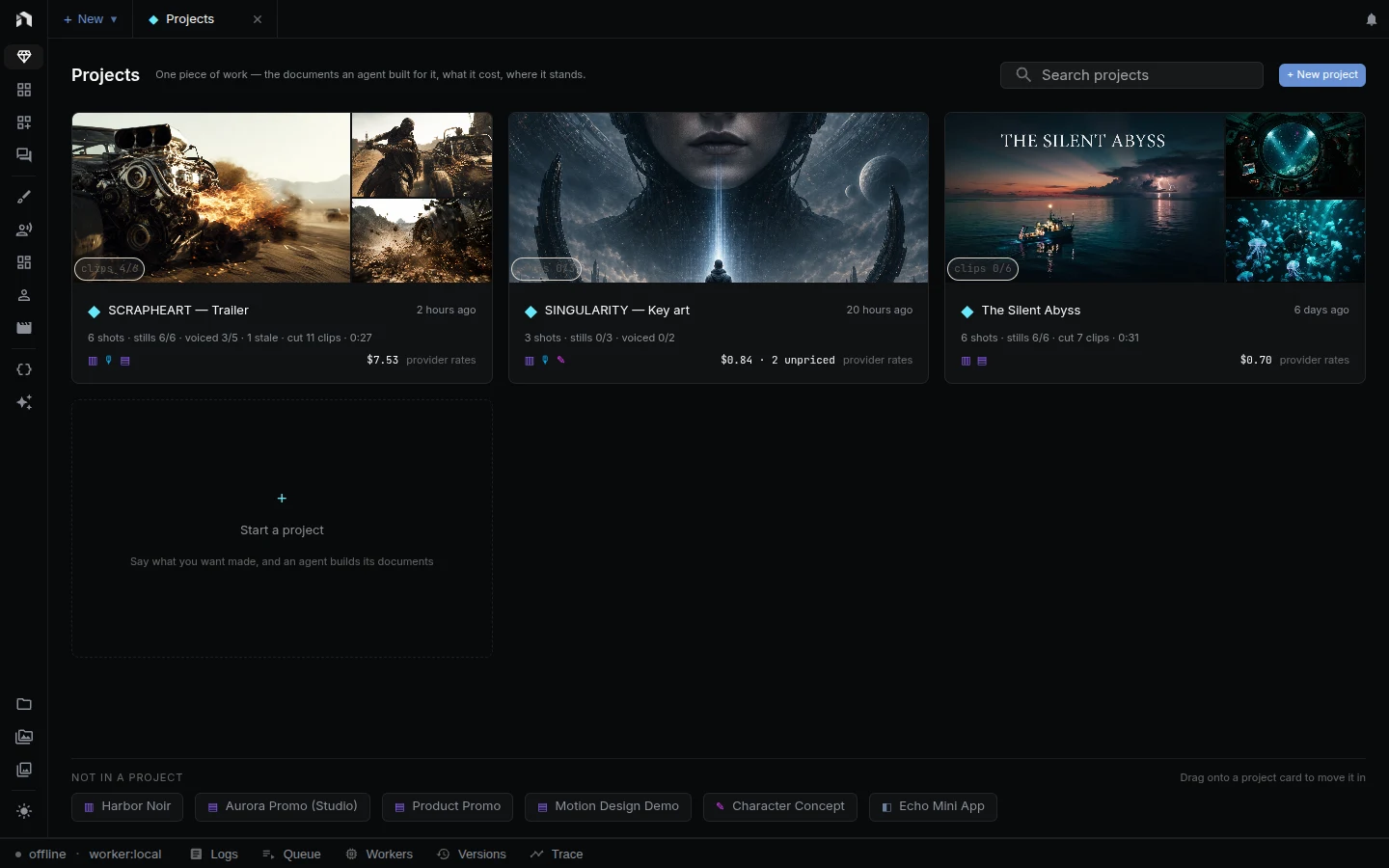 Keep: Projects, not chat history