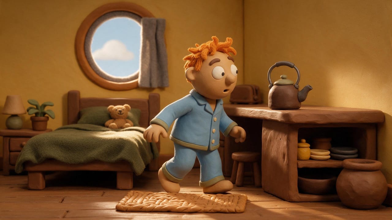 Shot 3, The kettle: the storyboard still