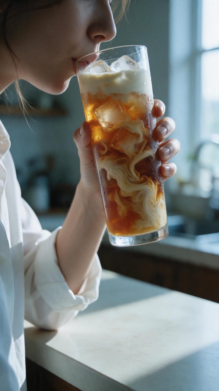 Shot 4, Cold sip: the storyboard still
