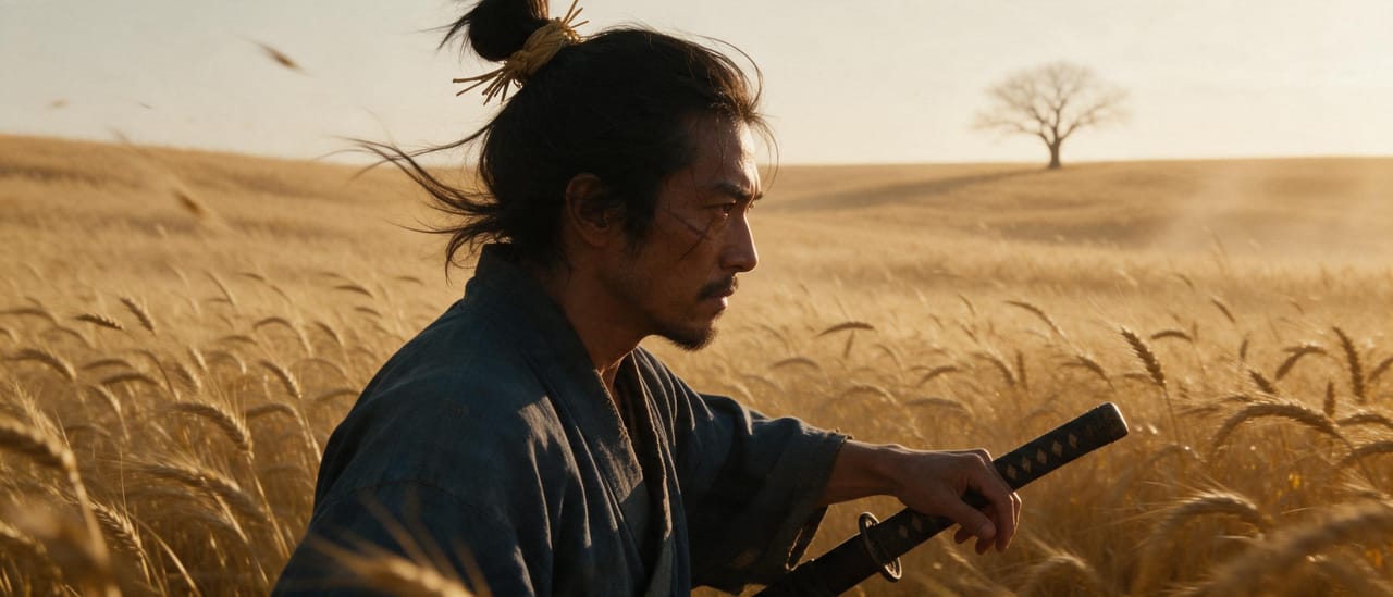 Shot 2, The ronin: the storyboard still