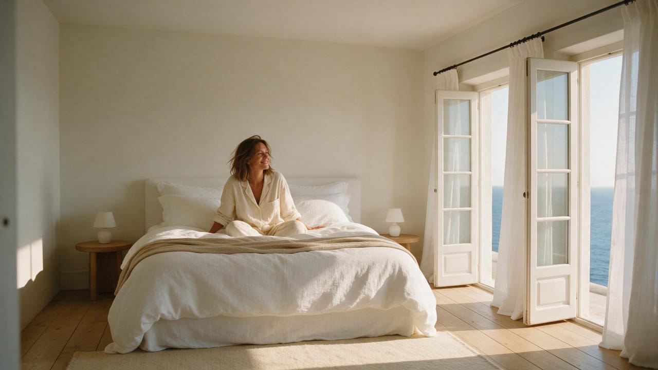 Shot 3, Guest wakes: the storyboard still